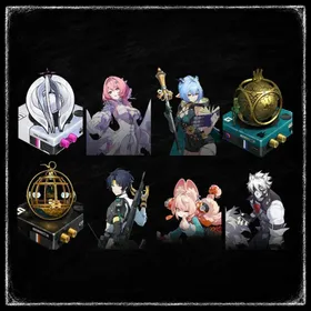 [ASIA] LV 13 | Remielle + Ode of Resurrected Wings · Lucia + Dreamlit Hearth · Koleda + Hellfire Gears · Harumasa · Zhao · Lycaon · Alexandrina · WE: Qingming Birdcage | Agent & W-Engine Selector Available | Starter | Signature W-Engine / Weapon