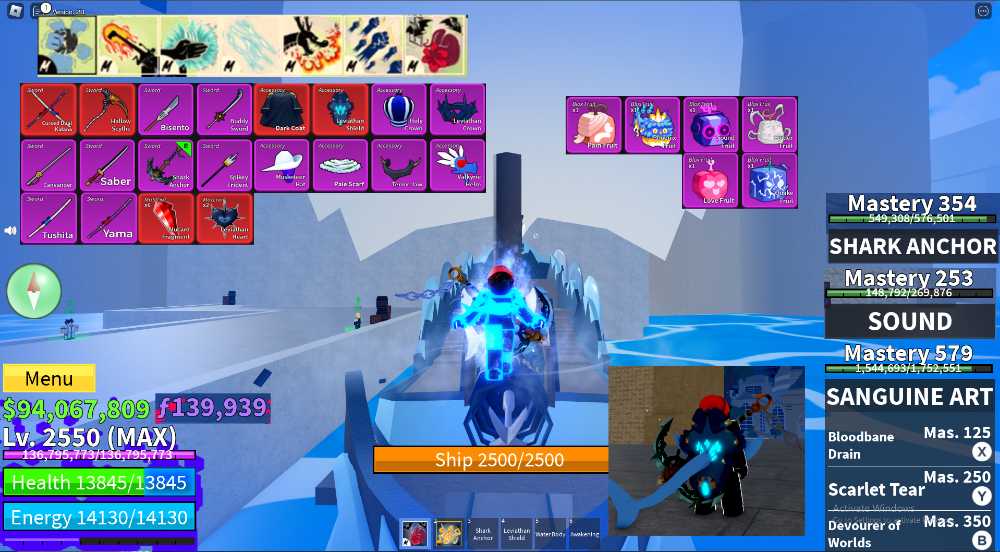 New Melee Blox Fruit Account!!| Shark V4 T10 |Beast Hunter Ship