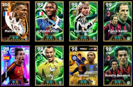 Android | Ferran Torres And Lamine Yamal Show time WC | Desailly Big Time | Viera P.Nedved Lilian Thuram and Orther | 20 Epic card | 18 Show Time | 16 POTD WC | 3200+ streght | Manager Amorim | Log Konami id only