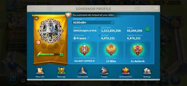83m+56m - VIP 16 - 4 March Account