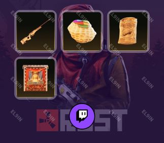 ❤️ Twitch Drops 🌌 BurntPeanut's Wasteland 🌌 Rust [Total 4 Items]