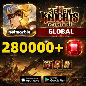 GLOBAL|280000 Rubies + 1500 Summon Tickets + 600 Pet Summon Tickets + 35–50 Legendary Characters+Sung Jinwoo+Cha Hae-Yi|50 Selectable Limited Heroes + Selectable Teo + 7 Seven Knights Scrolls+200-Day Commemorative Ring Guide Gift Box + 300-Day Commemorative Gift Box|Seven Knights Re:birth
