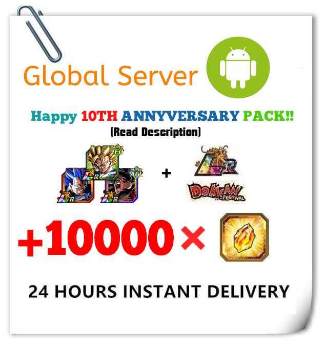 DOKKAN BATTLE GLOBAL +9,000DS | IOS/ANDROID