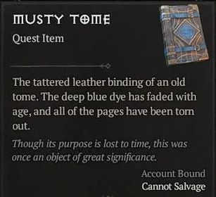 Season Softcore | x1 Musty Tome | Strange Key | The Forlorn Hovel