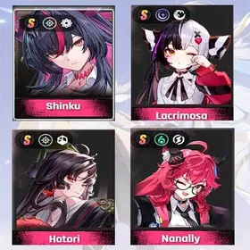 Asia lv 3-6| Shinku + Lacrimosa + Hotori + Nanally | The selector has not been used， Fresh account，tutorial only，Fast delivery