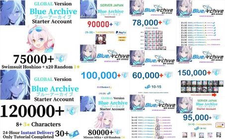 🔷Discount🔷Global/Japan🔷50,000-180,000+ Diamonds🔷(8-30) Tickets🔷(3-20) 3🔷 Characters🔷Account of your choice, Sale