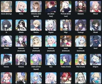 【Global/Japan】Customize the hero combination you need, Blue Archive/please contact me/You can click on the link to view the desired combination.
