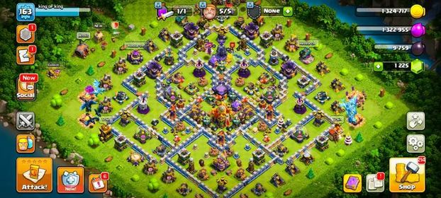 TH 16 💠BUYER MAIL TRANSFER💙BEST WALL AND DEFENCE EVERYTHING GOOD🔷HERO: 61/62/44/40/24 [FAST DELIVERY]