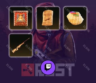 🌐 Twitch Drops 🌐 BurntPeanut's Wasteland ⚡️ Rust [Total 4 Items]