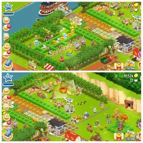 ✨LvL 66 HayDay✨1300 Barn Storage✨1300 Silo Storage✨80% land unlocked upperside✨Reputation 13✨Best Deal✨