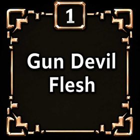 Gun Devil Flesh | Devil Hunter | Roblox | DH