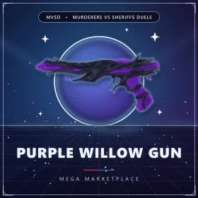 [ MVSD / Murderers Vs Sheriff DUELS ] Purple Willow Gun