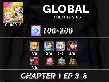 0015# ✨STARTER✨7DS : GLOBAL UNLINKED | 1Lr + 3Ur | Fast Delivery