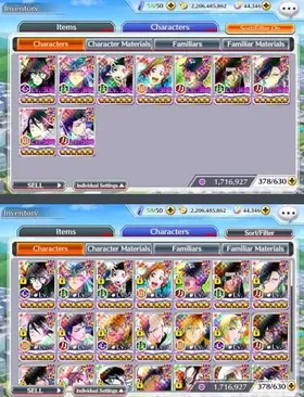 BBS278 – Global Endgame Account | 44K Orbs, 11th Anniversary Grimmjow & Ulquiorra 5/5, 9 Max Transcended