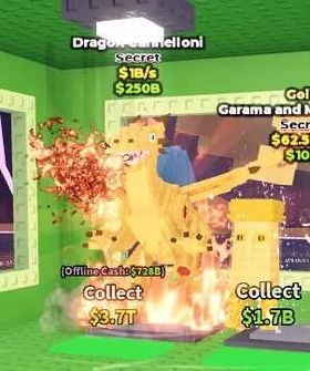 [INSTANT DELIVERY] Dragon Cannelloni (Shark Traits) 1B/s l Steal A brainrot