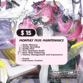 Monthly Plus Maintenance (30 Days)