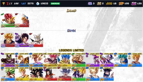 ⭐ 14★ ULTRA SS Goku | 20K Chrono Crystals | 3 UL · 2 LR · 18 LL · 105 SP