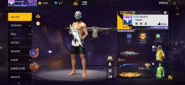 F574✨LV 63✨1 EVO✨284 COSTUME✨119 BUNDLE✨312 WEAPON✨XM8 DESTINY GUARDIAN LV.3✨MP5 META LAVA✨AUG NEBULA✨M1887 BUNNY ORDER✨LOGIN GOOGLE✨SAFE ACCOUNT