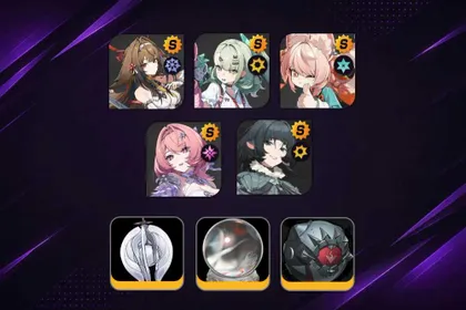 Asia Lvl 48 | Ye Shunguang Sign + Outfit + Sunna + Zhao + Remielle Sign + Jane Doe Sign + Rina Sign + Koleda + Nekomata   #zz15