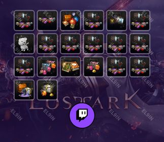 💜 Twitch Drops ⚡️ Arkesian Arsenal Drop 🌐 Lost Ark [Total 20 Items]