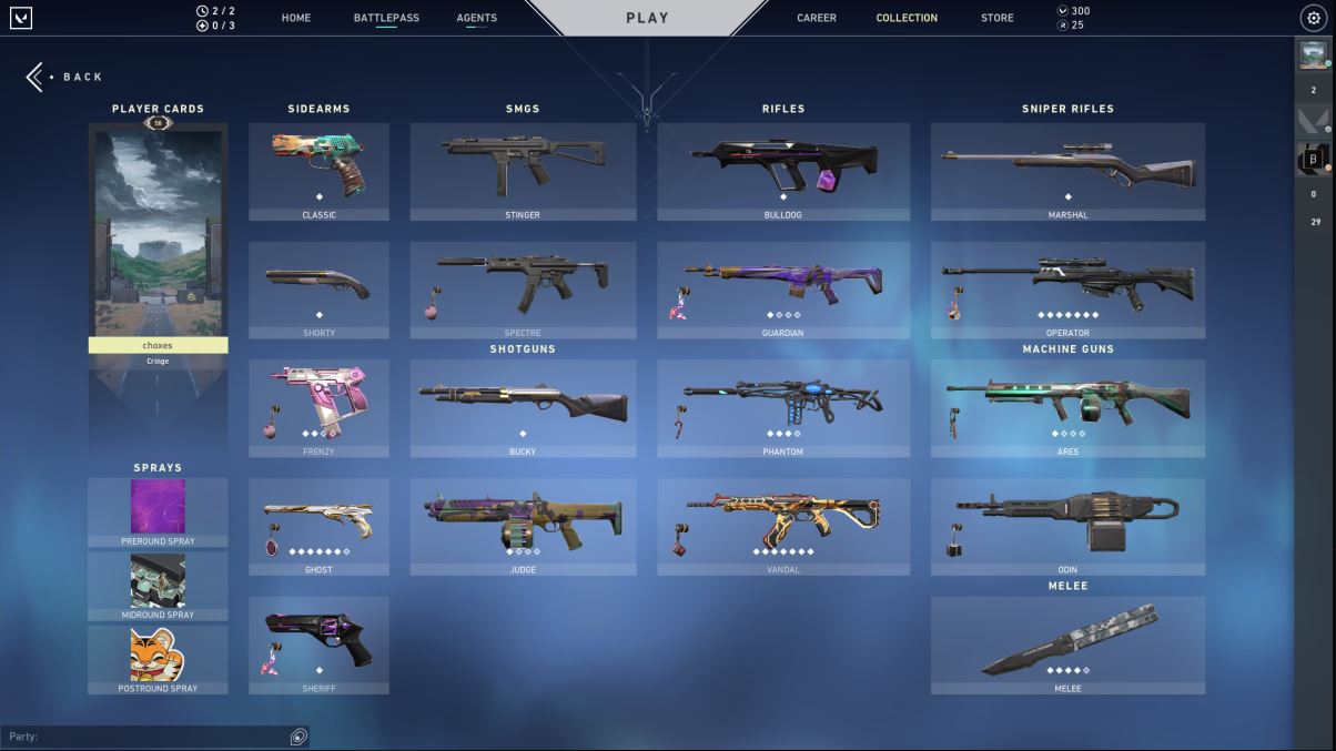Valorant account