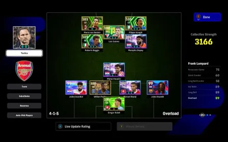 [PC]Roberto Baggio(107)✨Blitz Suarez(105)💫Inzaghi(105)💫Depay(103)🔥Van Basten(103)🙌 | Balanced squad (3166)