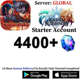 Global | 4400+ Crystal |2~4  Ascend characters+10-15 random Awoken characters [Grand Summoners]