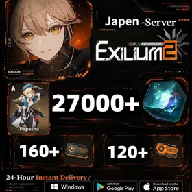 Japen|Papasha+27000+ Collapse Piece | 160+ Access Permission | 120+ Targeted Access Permission|Starter Account|GIRLS FRONTLINE 2: EXILIUM