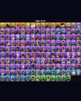 [OG] 157 Skins Poised Playmaker ⭐️ Loveless ⭐️ Stray ⭐️ Helsie ⭐️ Assault Trooper ⭐️ Cat Holloway ⭐️ Bullseye ⭐️ The Ageless ⭐️ Slayer Juice WRLD ⭐️ Marigold ⭐️ Harley Hitter ⭐️ Son Goku ⭐️ Darth Vader ⭐️ Darth Maul ⭐️ Candy Axe ⭐️ Crysta m9020556197