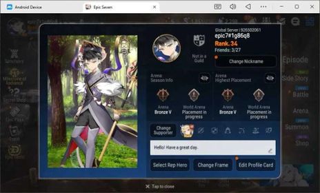Global | starter3ML (Elvira, TRE, Zio)|SS 1.9K|1.9K MM|30 GTS|94 Leif|Rank 34|RV Lv.Max|Stove(ES907Z)