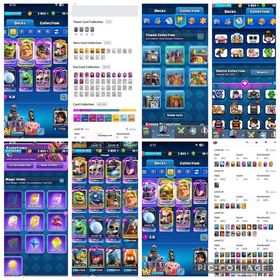 KT 16 - Collection 1654 - 11 Max Cards - Ebarbs Deck - 6 Hero - 85 Emotes - Magic Items -Code333