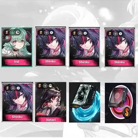 Asia| Iroi + Shinku + Shinku + Shinku + Shinku + Hotori + Iroi Weapon + Shinku weapon | The selector has not been used，Fast delivery