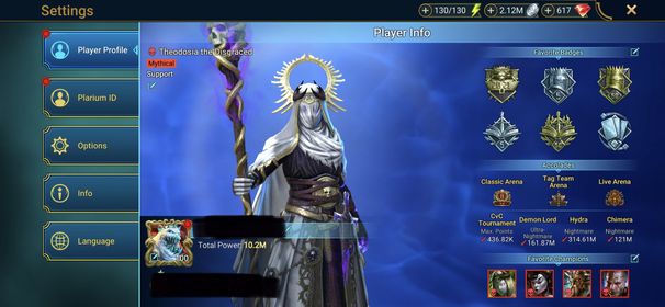 [5 Mythical Champions][10.2M] Lady Mikage,Theodosia 408,Alaz,Embrys(6*),Karnage + 127 LEGENDARY (Marius,Leonardo+Donnie+Raph+Mich,Warlord,Lamasu,Tormin,Ursuga,Fabian(6*)/x2,Armanz,Gnut,Trunda,Tholin,Thor,Elva...) + 1k UNM + 1k NM HYDRA + RTA AVATAR