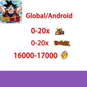 Global[Android /only]| 16000-17000diamond]| Dragon Ball Z Dokkan Battle |Fast delivery