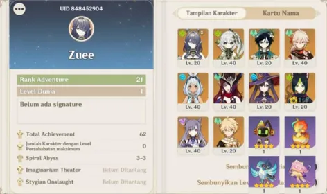 [Asia] | Ar 21 | 6 Limited | Nahida+Lauma+Kazuha+Mualani+Venti+Chasca+Keqing+Tignari+Mona | Unset all | Male mc | Fast Delivery |