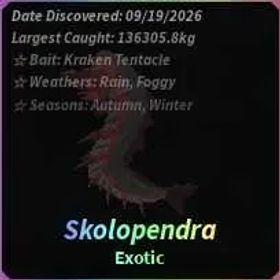 Skolopendra | FISCH