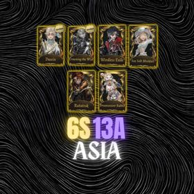 LV 14 ASIA | MATADOR "Dasein" + DENTIST "Crowning The Wise" + KNIGHT "Wordless Exile" + BARMAID "Sea Salt Mocktail" + LUCKY GUY "Ratatosk" + BREAKING WHEEL "Dreamweaver Rabbit" | 13K+ FRAGMENT | CODE TO IOS AVAIL | FAST DELIVERY