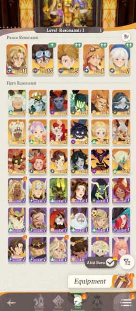 AFJ7 – Rare Starter Account | Full Digimon Collab, 9K Gems, 60+ Normal & Epic Letters, 3 Selectors