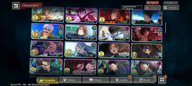 (Global twhkmo) 8 Limited + Choso + Shoko + Mei Mei + Toji + 5K cube | Fast Delivery