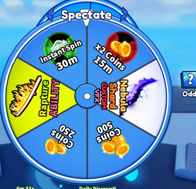 Blade Ball - 1x Spin (Via Gift)