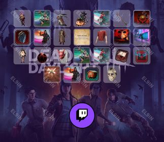 💎 Twitch Drops 🌌 DbD: October of Horror  💎 Dead by Daylight [Total 25 Items]