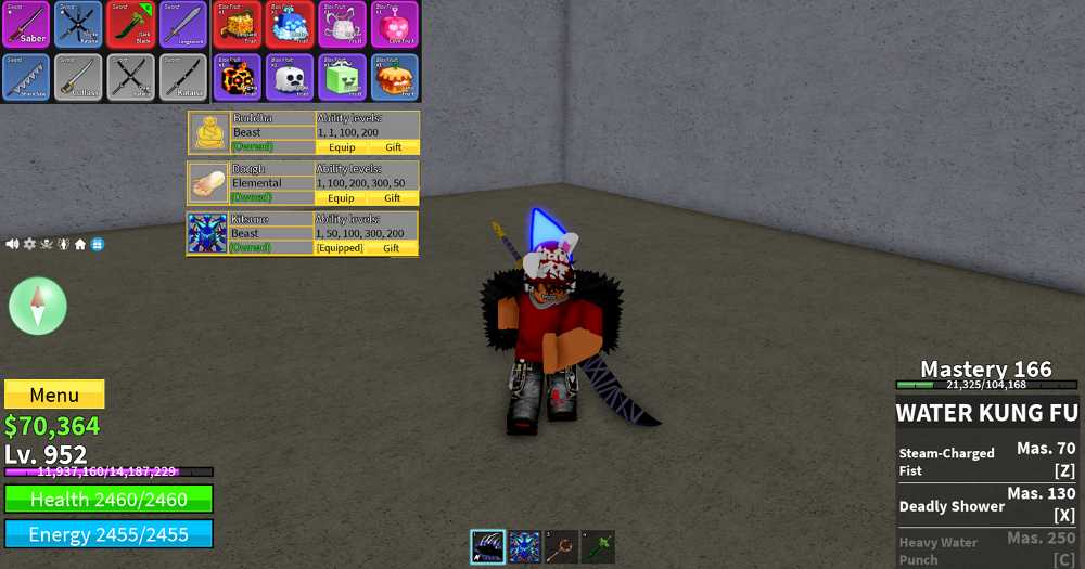 [Blox Fruits] 3 Perm Used (Kitsune,Dough,Buddha) Dark Blade Leopard ...