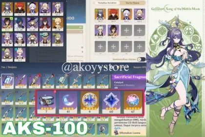 Lauma + Diluc + Qiqi + IF 67 | AR 10 | ASIA | Aether
