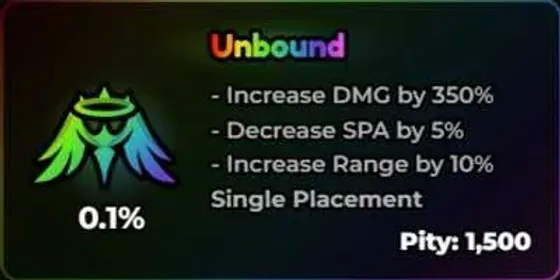 Unbound Trait | Pilot Until Obtained | Anime Expeditions