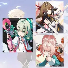 Asia|Female lv 4-12| Sunna + Ye Shunguang + Zhao  + Random 4-star character|Fast delivery