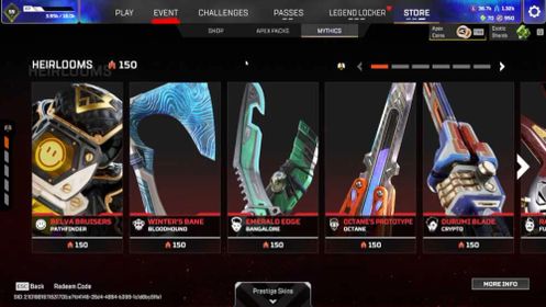 LVL 559 | HEIRLOOM SHARDS 150 | 196 LEGENDARY ITEMS | BP S28 29 30 FULL MAX | BP S27 MAX 1 SPLIT | 70 EXOTICS | 950 AC | ALL LEGENDS UNLOCK | FULL EMAIL ACCESS | WRAITH VOID VEIL SKIN | MASTIFF TOMBSTICK |