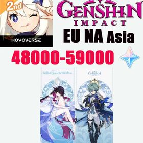 [EU]AR55|Columbina+Lohen+49000Primogems|60+Intertwined Fate|103+Acquaint Fate|MC Random