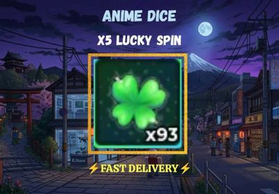 x8 Lucky Spin | CHEAP | NEW | Anime Dice |⚡️FAST DELIVERY⚡️