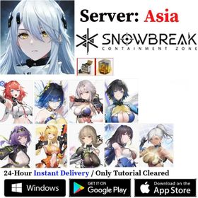 A16【 Asia Server】Exuvia+Starshine+Riptide+Yao - Nightglow+Nita – Pulse+Katya – Rhapsody+Chenxing-Jade Arc+Katya - Dawnwing+Random 5 stars | Story Clear Chapter 1-9 | Reroll Accoun