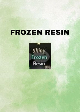 Frozen Resin | Experimental Lens Material | Fisch